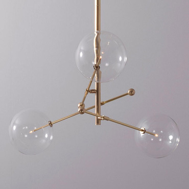 RD15 Chandelier - Floor Model | Schwung Home at Lightology RD15 Chandelier - Floor Model