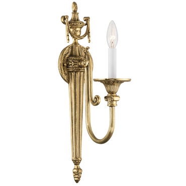 Langley Wall Sconce | Crystorama at Lightology Langley Wall Sconce