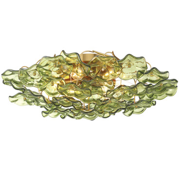 Esme Semi Flush Ceiling Light | Crystorama at Lightology Esme Semi Flush Ceiling Light