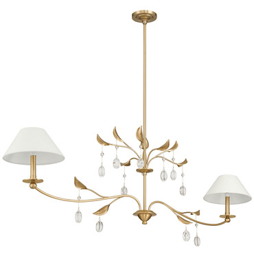 Presley Linear Chandelier | Thesis at Lightology Presley Linear Chandelier