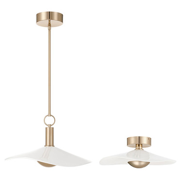 Novella Dual Mount Ceramic Pendant | Thesis at Lightology Novella Dual Mount Ceramic Pendant