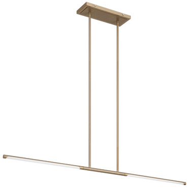 Overture Color Select Linear Chandelier | Thesis at Lightology Overture Color Select Linear Chandelier