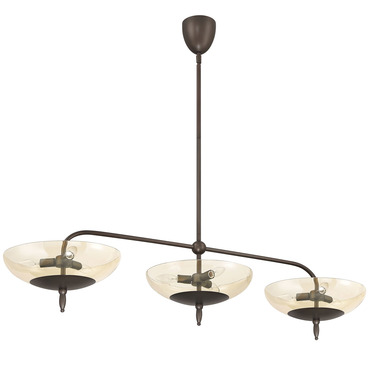 Fiorello Linear Chandelier | Thesis at Lightology Fiorello Linear Chandelier