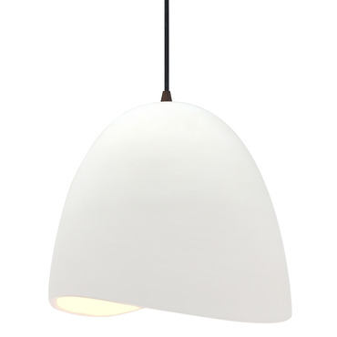 Radiance Large Brisa Pendant w/ Black Cord | Justice Design at Lightology Radiance Large Brisa Pendant w/ Black Cord