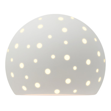 Perforated Globe Wall Sconce