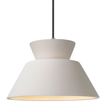 Radiance Trapezoid Large Pendant w/ Black Cord