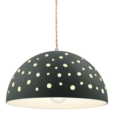 Perforated Dome Pendant