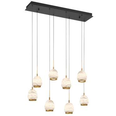 Lucidata Linear Multi Light Chandelier