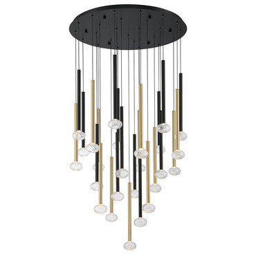 Soffio Round Multi Light Chandelier
