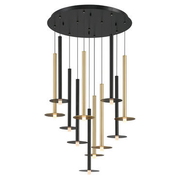 Piatto Round Multi Light Chandelier