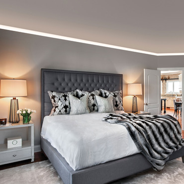 Verge Wall Warm Dim Plaster-In System