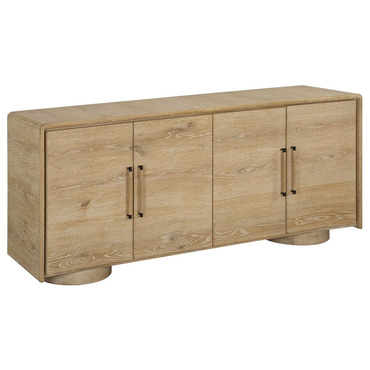Evanston 4 Door Cabinet | Uttermost at Lightology Evanston 4 Door Cabinet