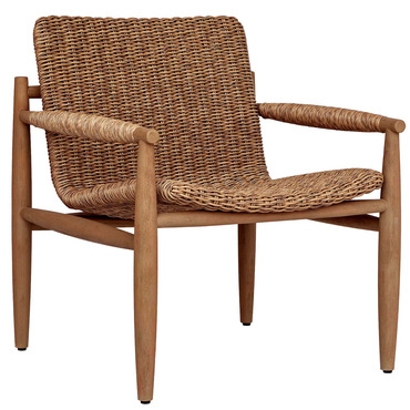Sumba Outdoor Lounge Chair | Uttermost at Lightology Sumba Outdoor Lounge Chair