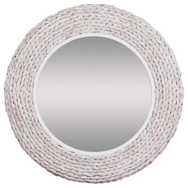 Athena Round Mirror | Varaluz at Lightology Athena Round Mirror