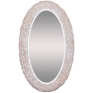 Athena Oval Mirror | Varaluz at Lightology Athena Oval Mirror