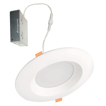 Recessed Color-Select Canless Downlight with Remote J-Box