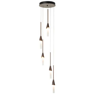 Lilium Round Multi Light Pendant