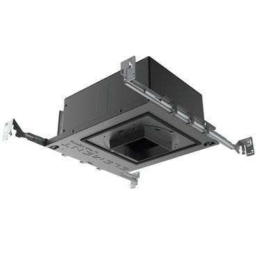 Element 3IN Square Wood Ceiling Wall Wash Housing