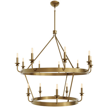 William 2-Tier Chandelier