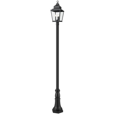 Raphael Outdoor Post with Decorative Base