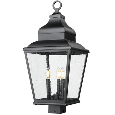 Raphael Outdoor Post Light with Square Fitter