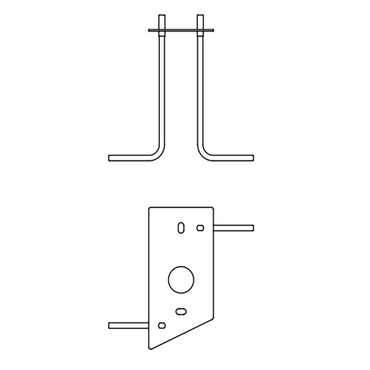 Domus Concrete Mounting Plate | Marset at Lightology Domus Concrete Mounting Plate