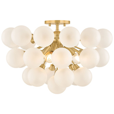 Antoneta Semi Flush Ceiling Light | Mitzi at Lightology Antoneta Semi Flush Ceiling Light