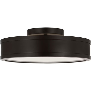 Dupont Round Semi Flush Ceiling Light | Visual Comfort Studio at Lightology Dupont Round Semi Flush Ceiling Light
