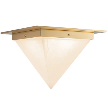 Mineral Pyramid Ceiling Light
