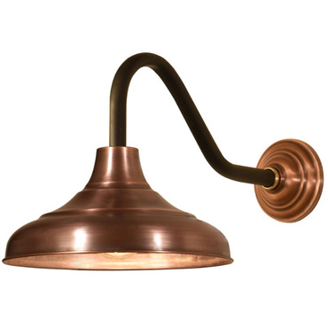 Key Largo Wall Sconce w/Gooseneck Arm