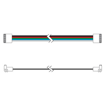 B90 90 Degree Dual Ended Connector