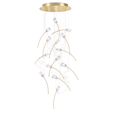 Tulip Round Pendant - Overstock | Slamp at Lightology Tulip Round Pendant - Overstock