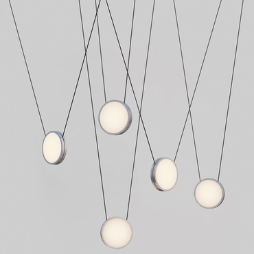 Highwire Quintet Chandelier | Anony at Lightology Highwire Quintet Chandelier