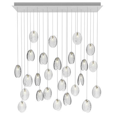 Mussels Linear Multi Light Pendant
