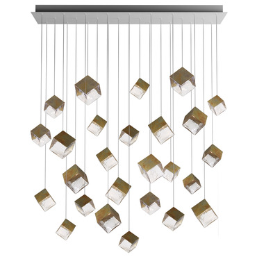 De Castelli X Pyrite Linear Multi Light Pendant