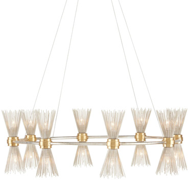 Novatude Chandelier | Currey and Company at Lightology Novatude Chandelier