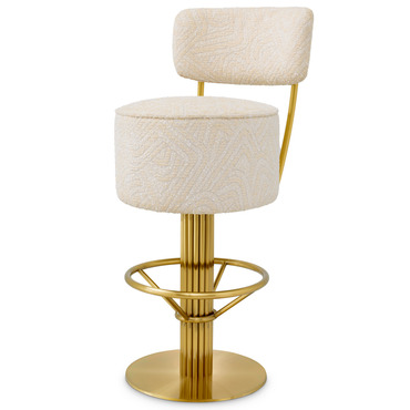 Carleton Stool with Back