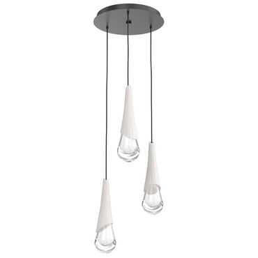 Hailstone Round Multi Light Chandelier