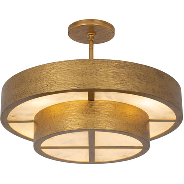 Moda Convertible Pendant / Semi Flush Ceiling Light