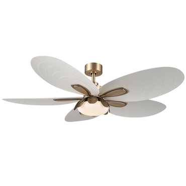Saltcress Smart Ceiling Fan with Color-Select Light