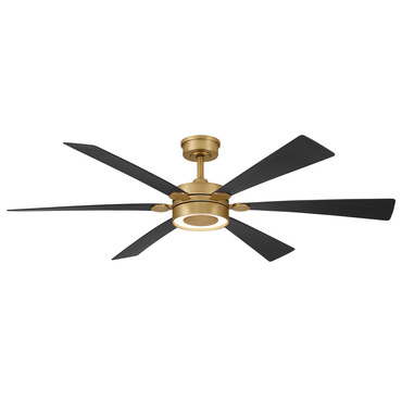 Brenix Smart Ceiling Fan with Color-Select Light