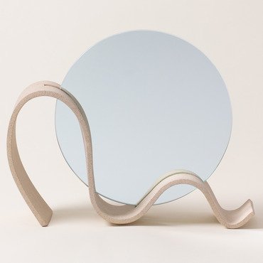 Wavee Table Mirror