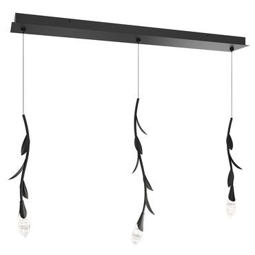 Secret Garden Linear Multi Light Pendant | Schonbek Signature at Lightology Secret Garden Linear Multi Light Pendant