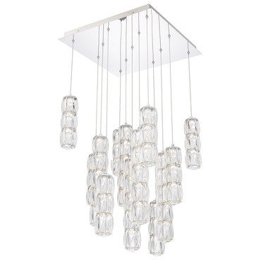 Verve Color-Select Square Multi-Light Pendant