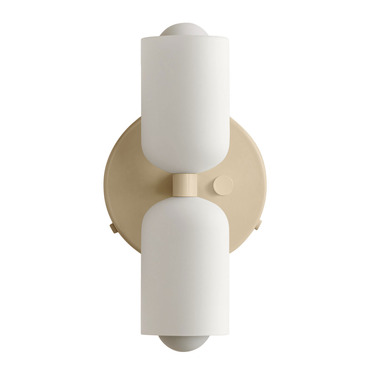 Glass Up Down Wall Sconce - Overstock