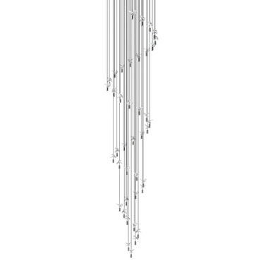 Comareira Cascading Color-Select Pendant