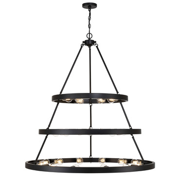 Castile 3-Tier Chandelier | Golden Lighting at Lightology Castile 3-Tier Chandelier
