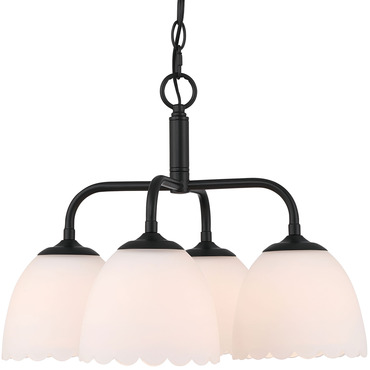 Dorinda 4-Light Pendant | Golden Lighting at Lightology Dorinda 4-Light Pendant