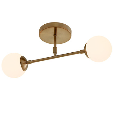 Fusion Noho Convertible Semi Flush Ceiling Light | Justice Design at Lightology Fusion Noho Convertible Semi Flush Ceiling Light