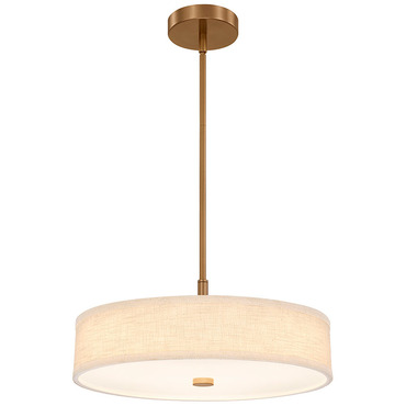 Textile Genova Color-Select Semi Flush/Pendant | Justice Design at Lightology Textile Genova Color-Select Semi Flush/Pendant